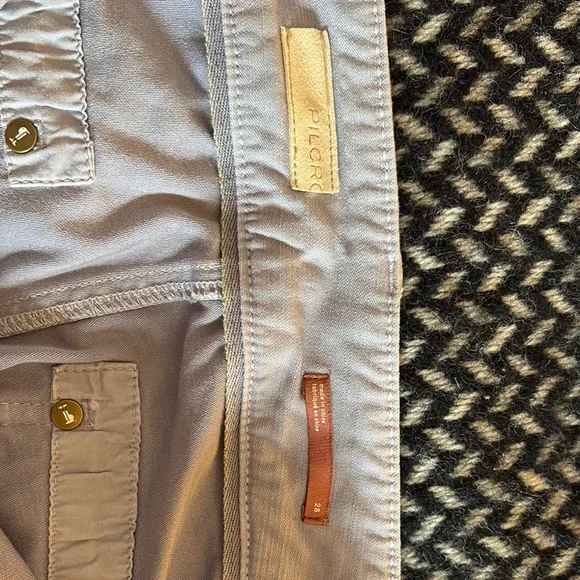 Pilcro Lavender Trousers with Floral Embroidery and applique - Picture 2 of 3